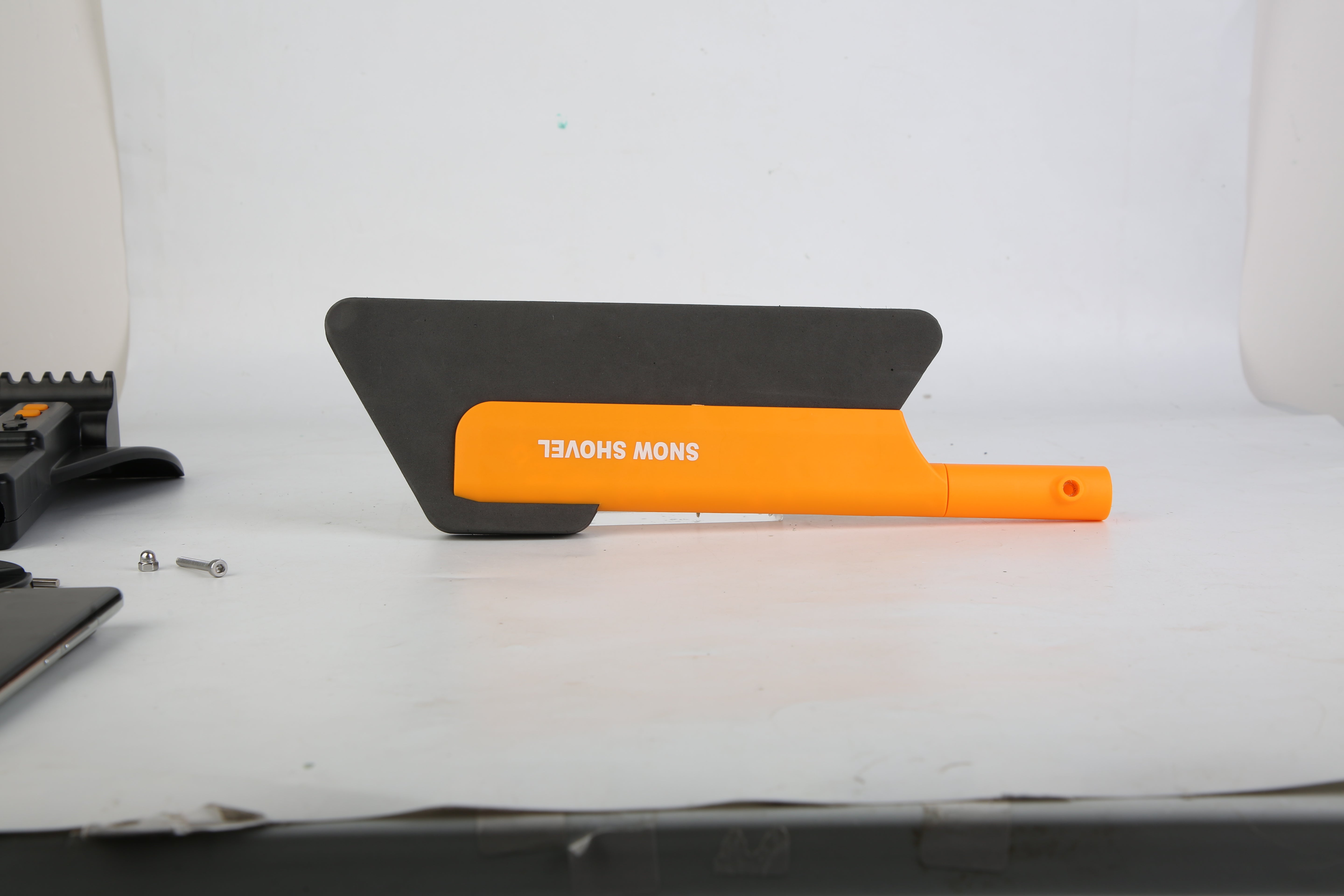 1Pc 3 In 1 Car Snow Removal Shovel With Lights Car Snow Removal Tool Telescopic Windshield Ice Scraper Snow Brush Shovel