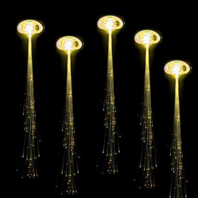 LED Flashing Hair Braid Glowing Luminescent Hairpin Hair Ornament Girls LED Novetly Toys New Year Party Christmas