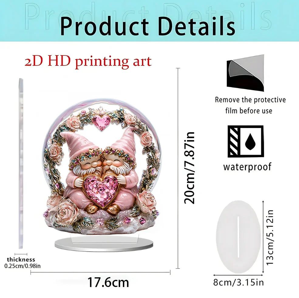 Christmas Xmas Tree Desktop Ornament Moonhouse DIY 2D Decoration Acrylic Merry Christmas Signs Plaque 2026 New Years Party Gifts