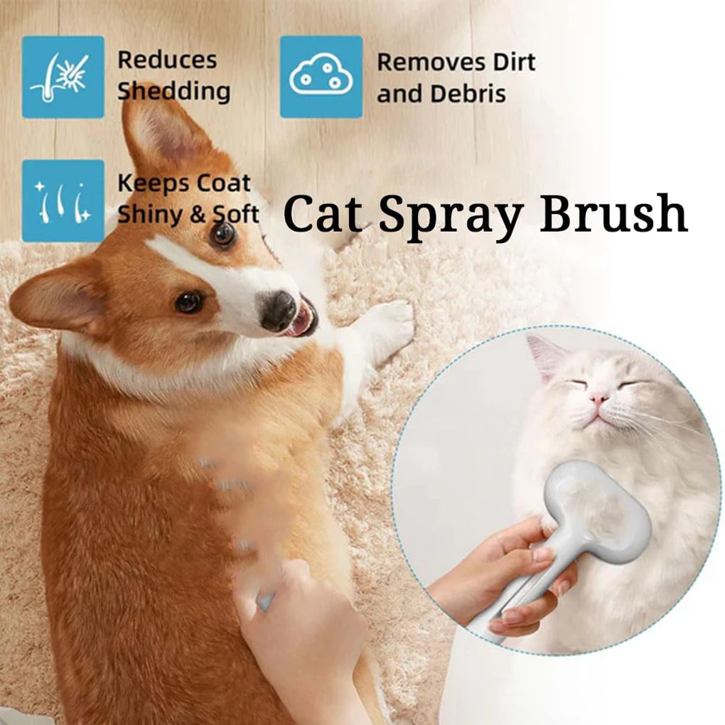 Steam Spray Dog Grooming Brush Unique Steam Brush For Dogs Luxury Grooming Brush Dog Steam Brush C